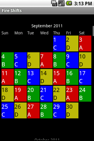 Fire Shifts | Fire Fighter and EMS calendars for Android & iOS